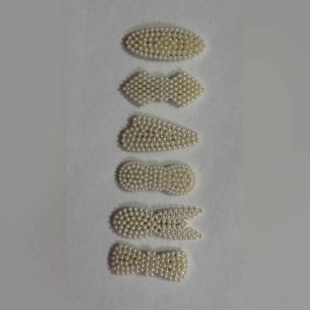 Elegant Pearl Hair Clips Set